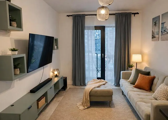 Quiet Modern Near Romexpo - Balcony Бухарест